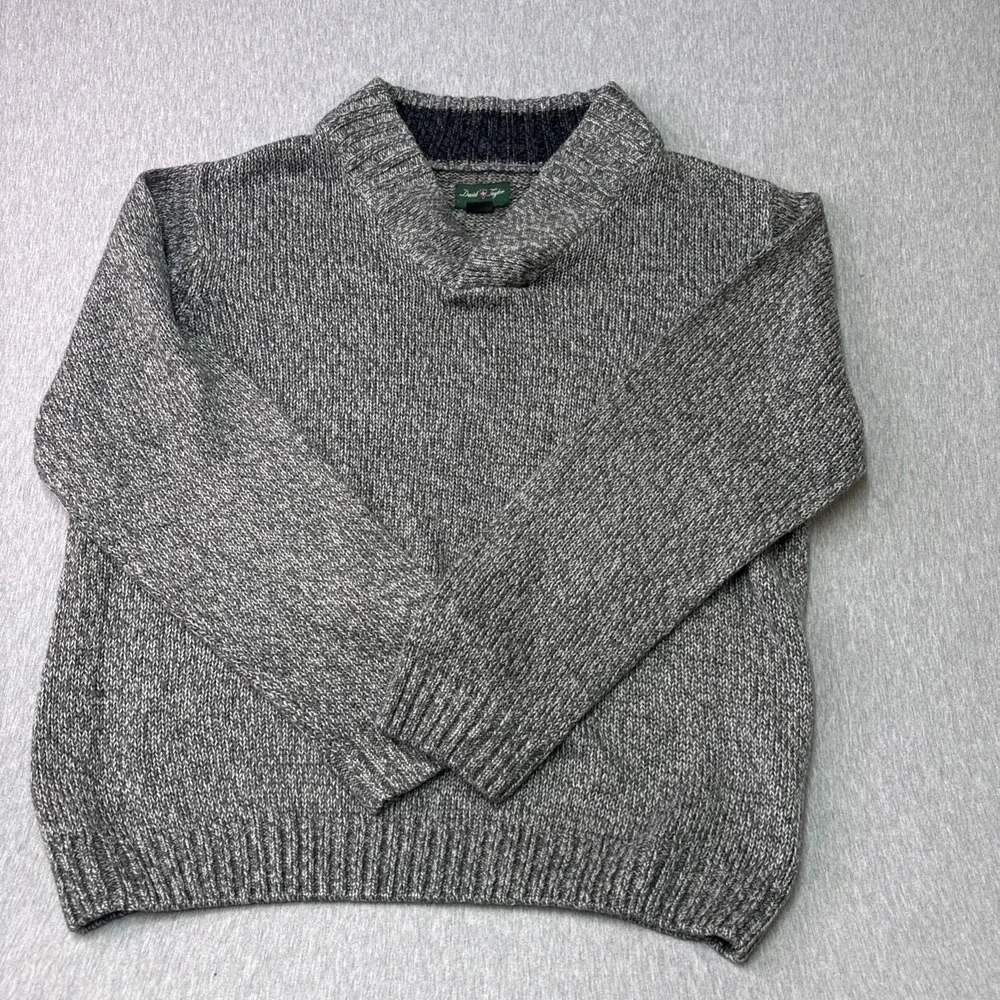 David Taylor Collection, Men's Sweater, New With Tags, Grey, Knit, Size L